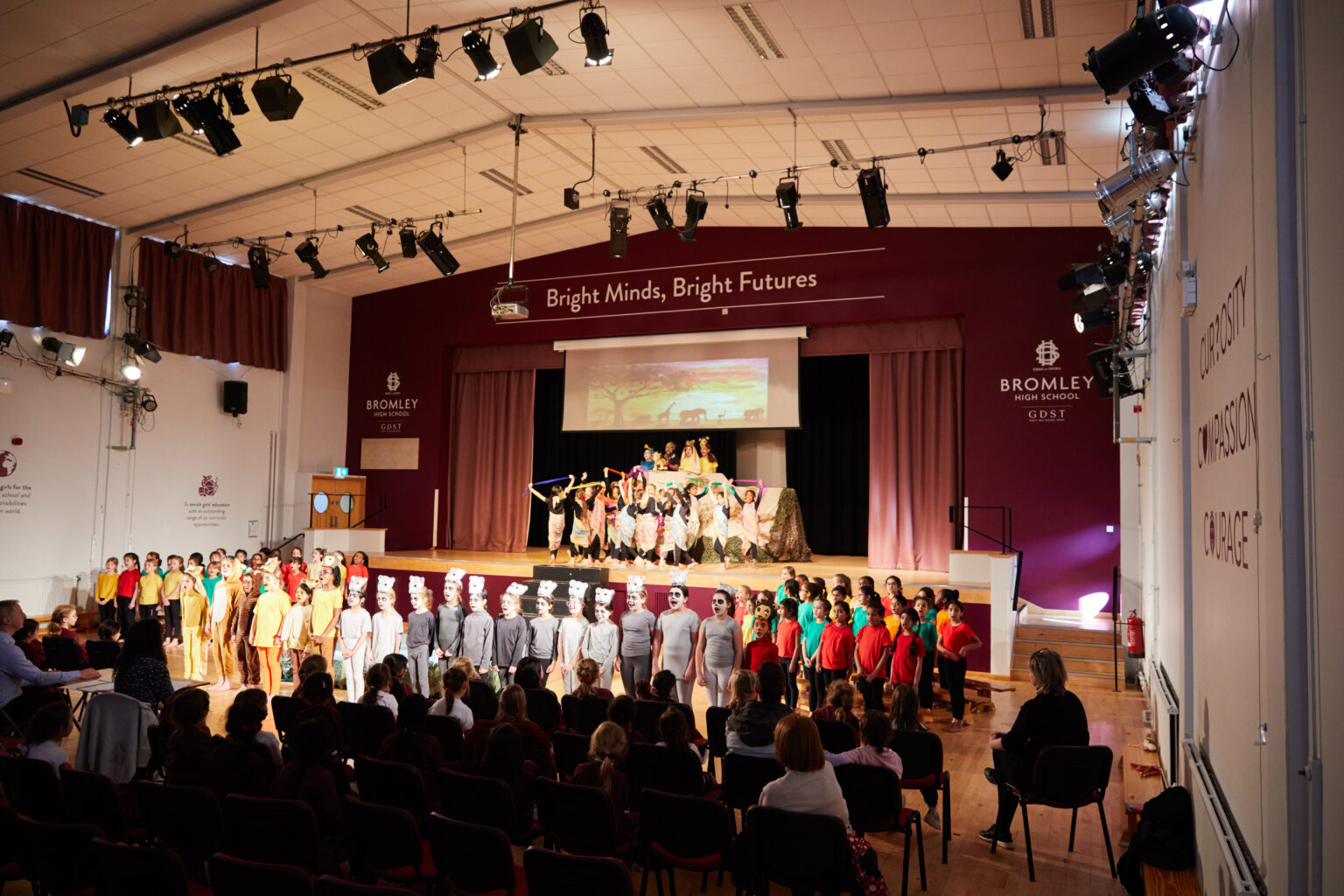Year 3 & 4 Production of The Lion King Bromley High School