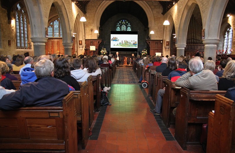 Image for Quentin Blake Talk Draws Over 300 People