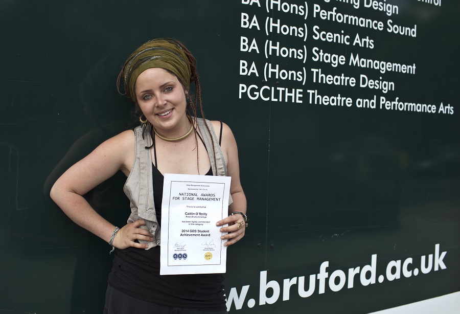 Image for Rose Bruford College Student Caitlin O’Reilly Wins National Award
