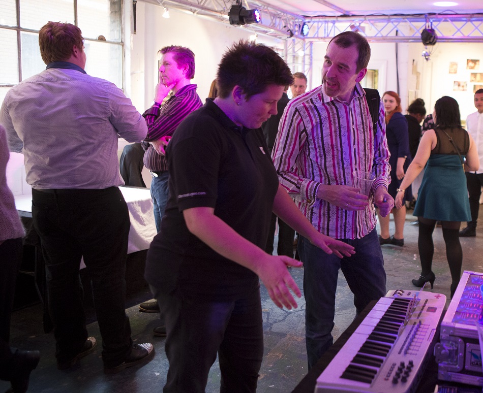 Image for Theatre Industry Gathers for Bruford on the South Bank at Bargehouse