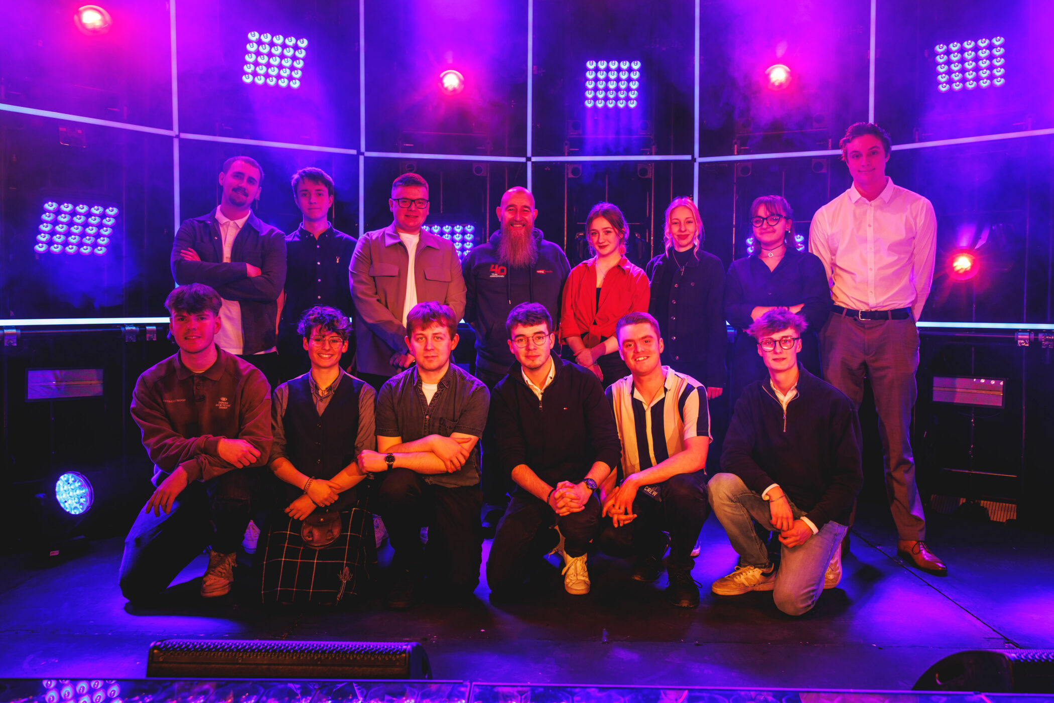 Image for Creative Lighting Control students showcase at Rose Bruford College