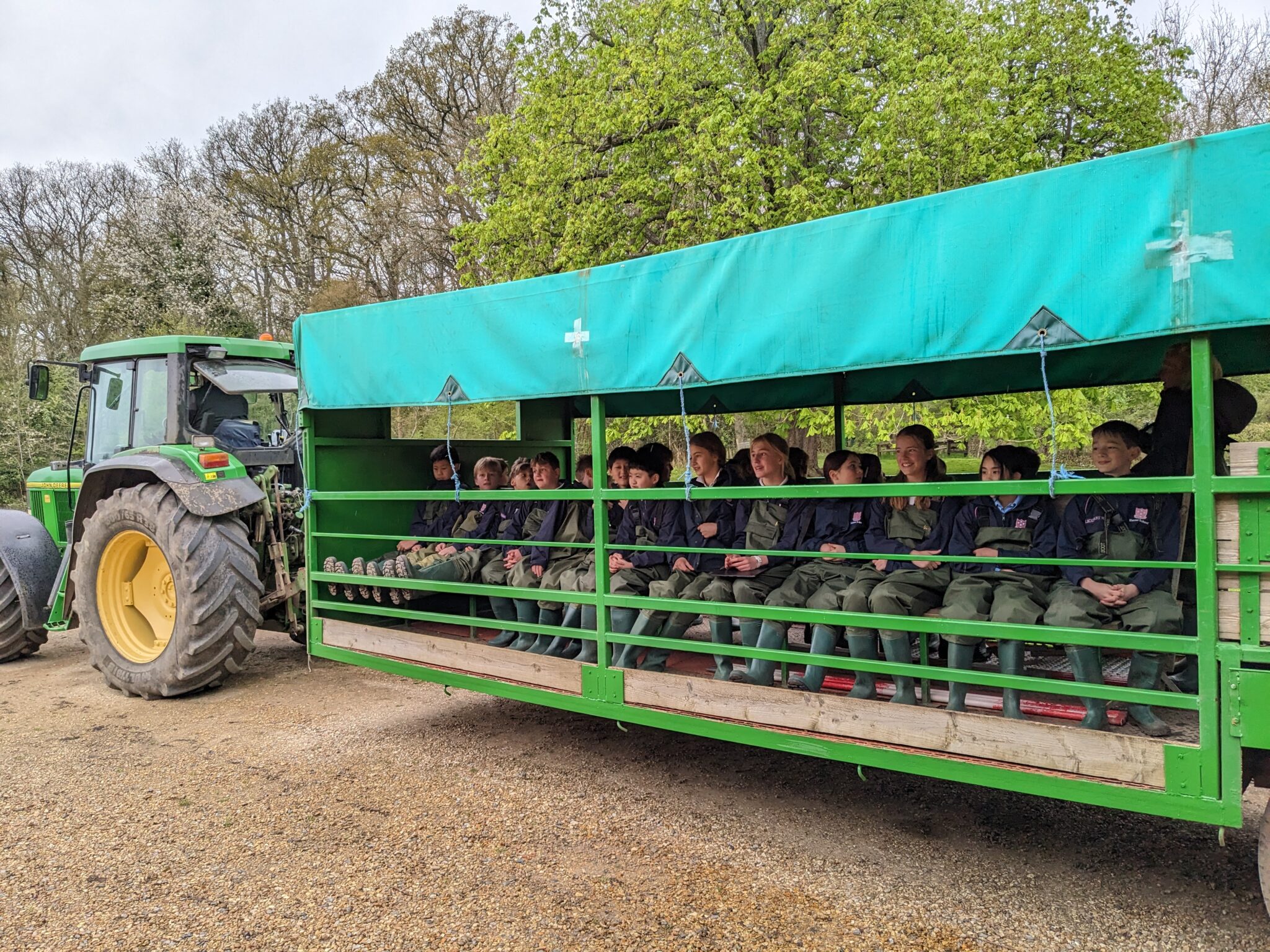 Year 7 Geography Fieldtrip to Rushall Farm Elstree School