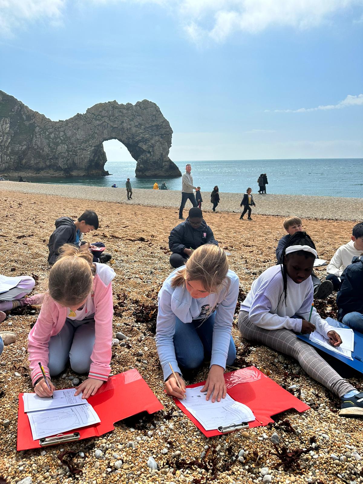 Year 6 Geography Trip to Dorset Elstree School