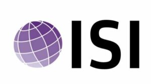 A purple globe with grid lines is next to the bold black letters ISI on a white background, representing St Andrew’s Prep.